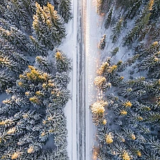 Regelgeving bij winterse omstandigheden in het buitenland